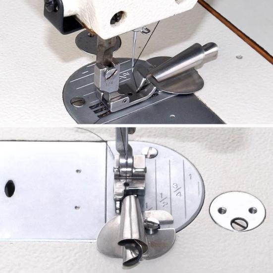 4/8Pcs Rolled Hemmer Presser Foot 3-10MM Heavy Duty Steel Industrial Household Sewing