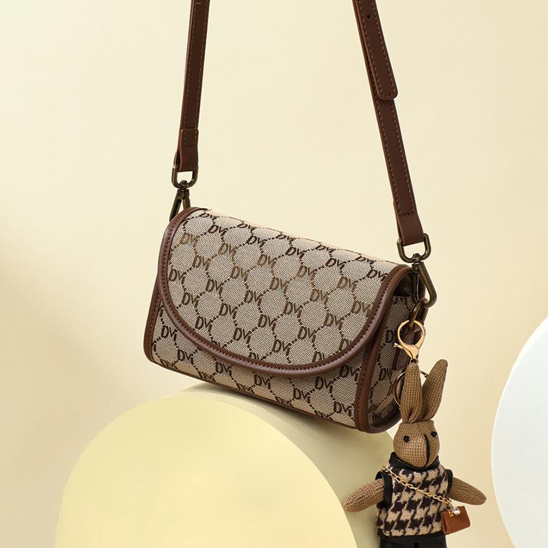 Новая сумка через плечо Высококачественная и модная женская сумка Модная и универсальная легкая роскошная маленькая сумка Сумка через плечо