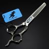 Freelander 6 Inch Hair Scissors Professional Hairdressing  Scissors Barber Thinning Scissor Hairdresser Haircut Shears