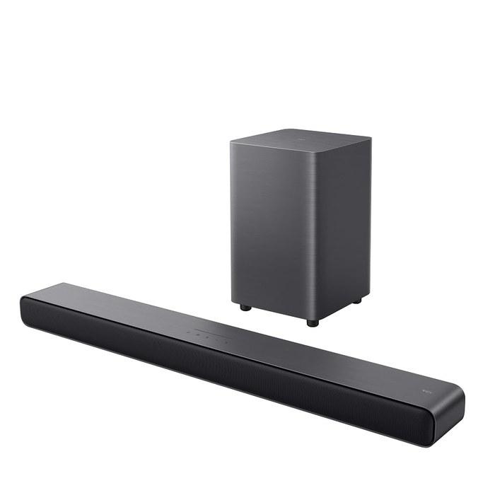 Саундбар TCL S55H 2.1-канальный с беспроводным сабвуфером. Dolby Atmos, DTS Virtual:X, Bluetooth 5.3, HDMI eARC 2.0, USB, OTA.