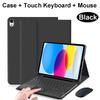 Case for iPad A16 11 Inch A3355 A3356 A3354,Bluetooth Keyboard cover for iPad 10th 10.9 Inch A2696 A2757 A2777 A3162