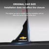 Силиконовый защитный противоударный уголок двери автомобиля для Chevrolet Cruze Malibu Sail Equinox AVEO Lova RV Captiva Silverado Spark Crvalier
