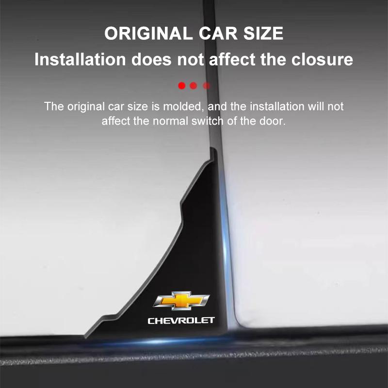 Силиконовый защитный противоударный уголок двери автомобиля для Chevrolet Cruze Malibu Sail Equinox AVEO Lova RV Captiva Silverado Spark Crvalier