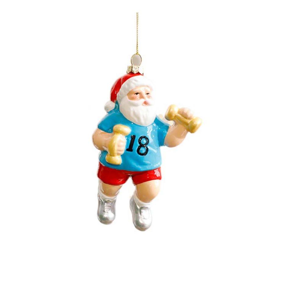 Colorful ChristmasTtree Hanging Ornaments 3D Christmas Scene Layout Supplies Door