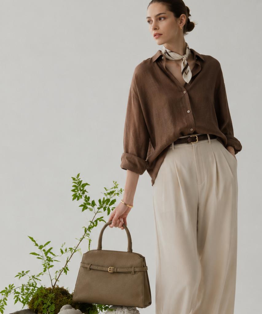 Ecoe E.C.O.E Heritage Buckle Bag
