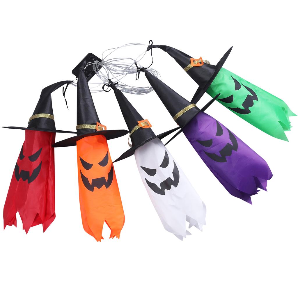 Светодиодные гирлянды «Ведьма-призрак» Гирлянды «Призрак на Хэллоуин» Подвесная лампа ужасов