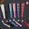 Flower Pattern Dance Fan Vintage Decorative Fan Hanfu Fan Chinese Folding Fan  Wedding Party