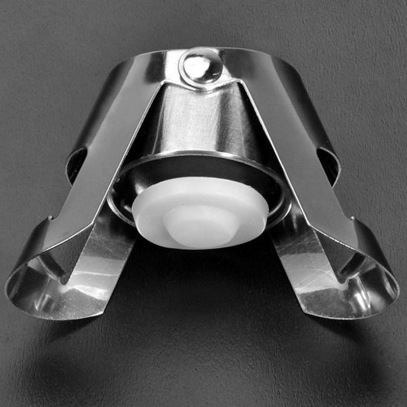 Профессиональная пробка для бутылок с шампанским и игристым вином из нержавеющей стали