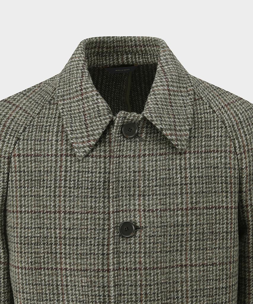 Brooks Brothers Balmacaan Coat (Olive) (Bbcsmf50044Ew)