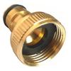Male Durable 1PC Water Hose Snap Threaded Fitting Hosepipe Pipe Adaptor Tap Quick Connector Brass