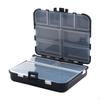 Fishing Tackle Box Baits Storage Double-sided Capacity Trays Multiuse Tool Case