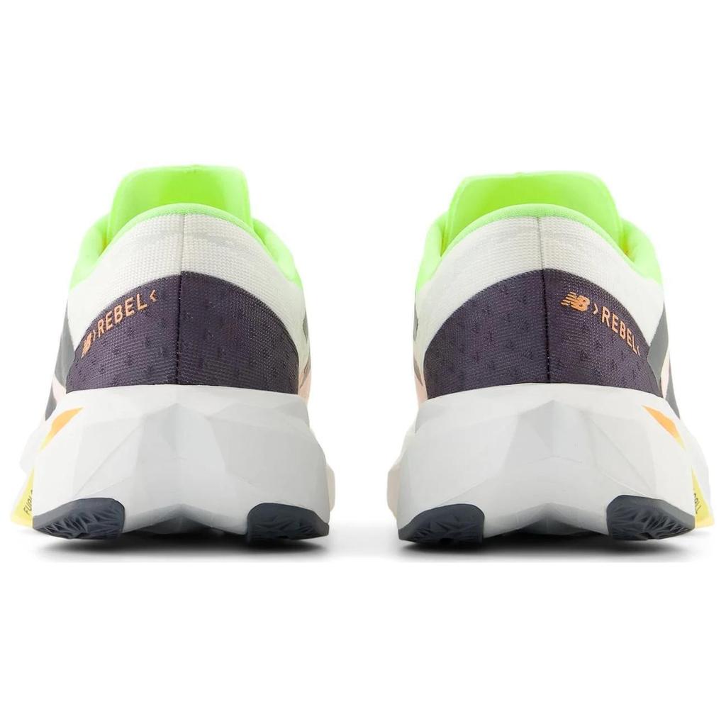 New Balance Кроссовки FuelCell Rebel v4 Белый Выбеленный Лаймовое Сияние Женские - WFCXLA4
