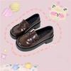 Lolita Jk Uniform Japanese Thick Heel Small Leather Shoes Women's 2025 Spring New Mary Jane Versatile Platform Loafers