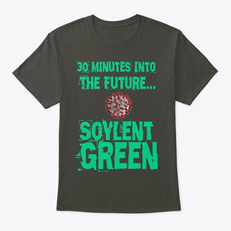 Футболка Soylent Green Будущее Новая без Бирок Политическая Sci-Fi
