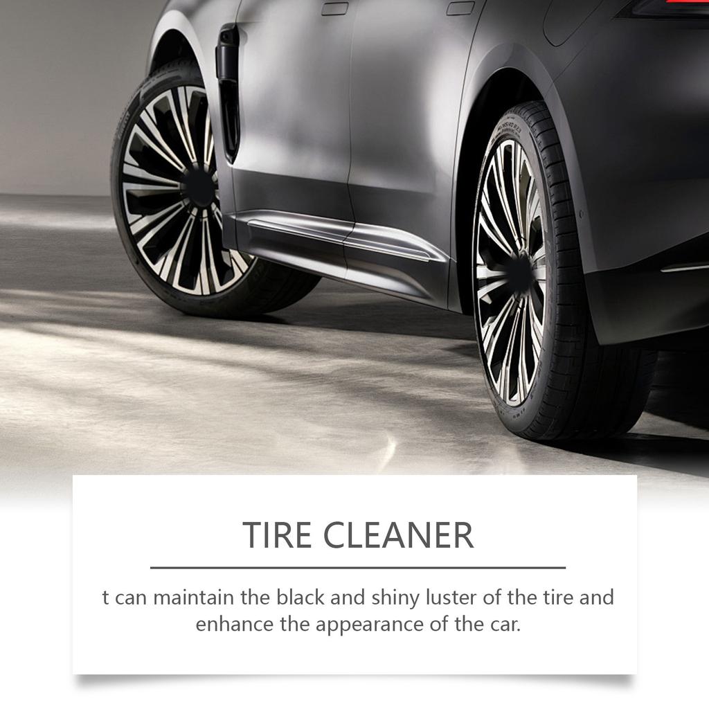 Очиститель для автомобильных шин, спрей для очистки и удаления пятен, спрей для удаления накипи и обновления нового очистителя для шин, очистите все колесо, 120 мл