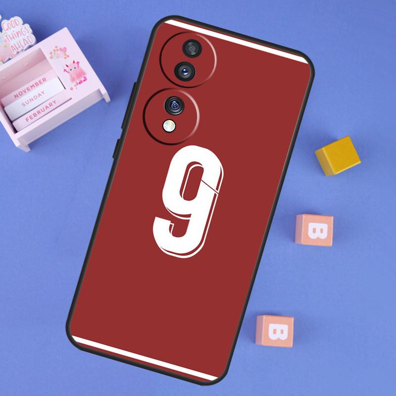 Чехол FootBall Номер 10 7 для Honor Magic 6 Pro 5 Pro 50 70 90 Lite X6 X7 X8 X9 X8b X9b X6a X7a X8a X9a