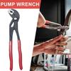 1Pcs Large Opening Water Pipe Plier Plumber Plumbing Waterpump Pliers Durable Clamp Wrench