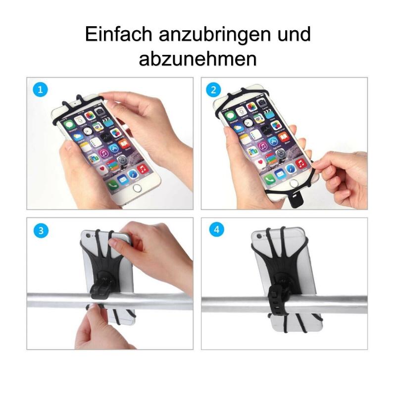 Universal Motorcycle Bike Mount Cell Phone Holder Holder Bracket