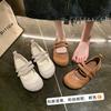 Fashion Retro Small Fragrant Mary Jane Shoes Women's Shoes Spring and Autumn 2025 New Inner Height Increase Boken Shoes Soft Sole Single Shoes