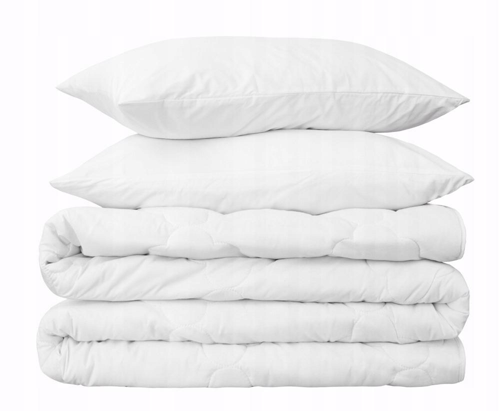 Anti-allergic summer duvet 220x240 cm + 2 pillows 50x60 cm. Lightweight Polish