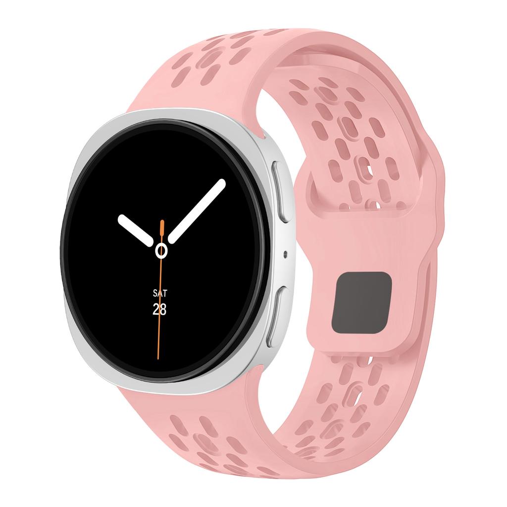 Резиновый ремешок для Samsung Galaxy watch 8/8 classic 46мм/44мм/40мм Дышащий спортивный браслет на запястье Correa Galaxy watch8 Ремешок