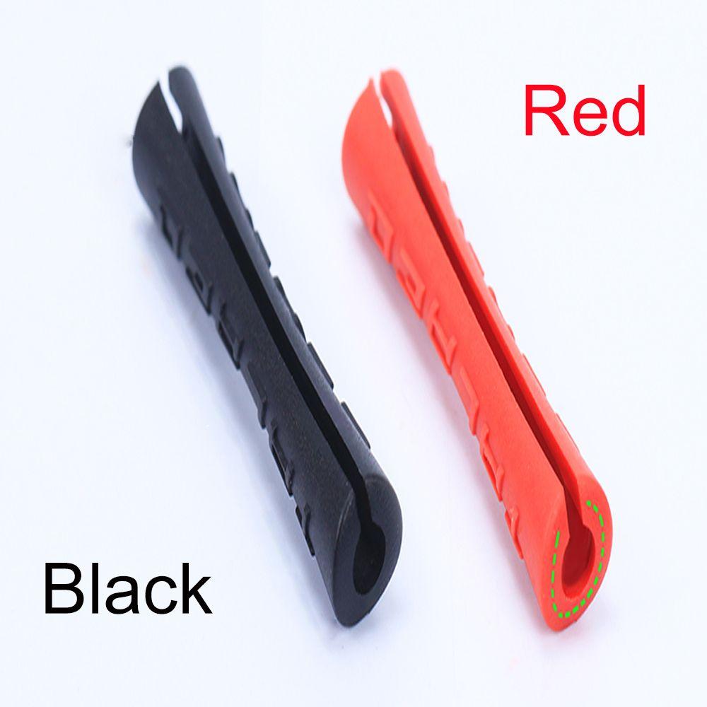 4pcs/lot New Ultralight Mountain Bike Line Pipe Sleeve Bicycle Cable Protector Rubber Shift Brake