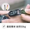 Camera Strap Camera Hand Strap Paracord Knitting Anchor Links with Triangle Ring for Cameras Green [Yullmu] SLR/Mirrorless