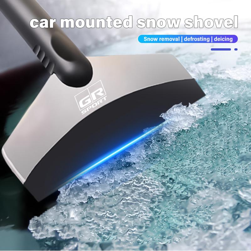 Car Snow Brush Cleaning Shovel Glass Ice Scrapers Tool Accessories For Toyota GRsport Hilux Aygo Yaris Corolla Rav4 CHR Auris RV6
