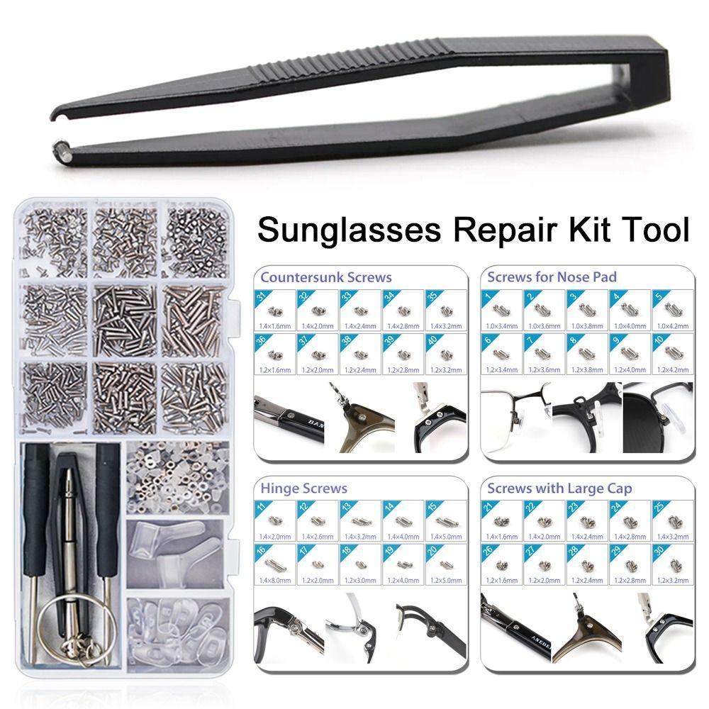 Silicone Anti-Slip Eye Care Tools Glasses Nose Pads Sunglasses Repair Kit Tool Eyewear Accessories