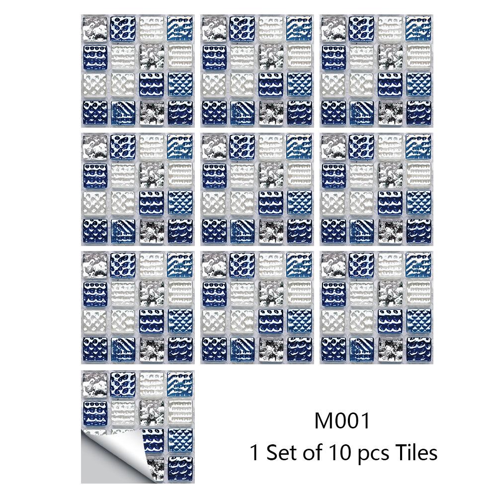 10 шт./компл. самоклеящиеся мозаичные наклейки в стиле имитации плитки на стену для гостиной, кухни, ванной комнаты, красивые наклейки на швы, товары для украшения дома