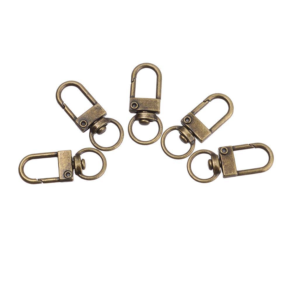 Metal DIY KeyChain Bag Part Accessories Lobster Clasp Hook Bags Strap Buckles Collar Carabiner Snap