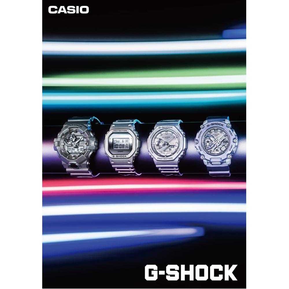 [Casio] Часы G-Shock GA-2200FF-8AJFЗабытое будущее СЕРИИ Мужские серебристые