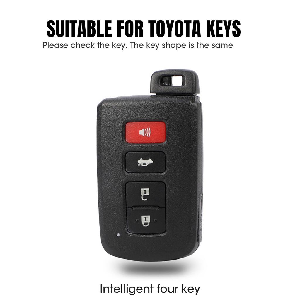Новый чехол для дистанционного ключа автомобиля из ТПУ для Toyota Corolla Camry RAV4 Highlander Auris CHR Avalon Land Cruiser Protected Fob Bag