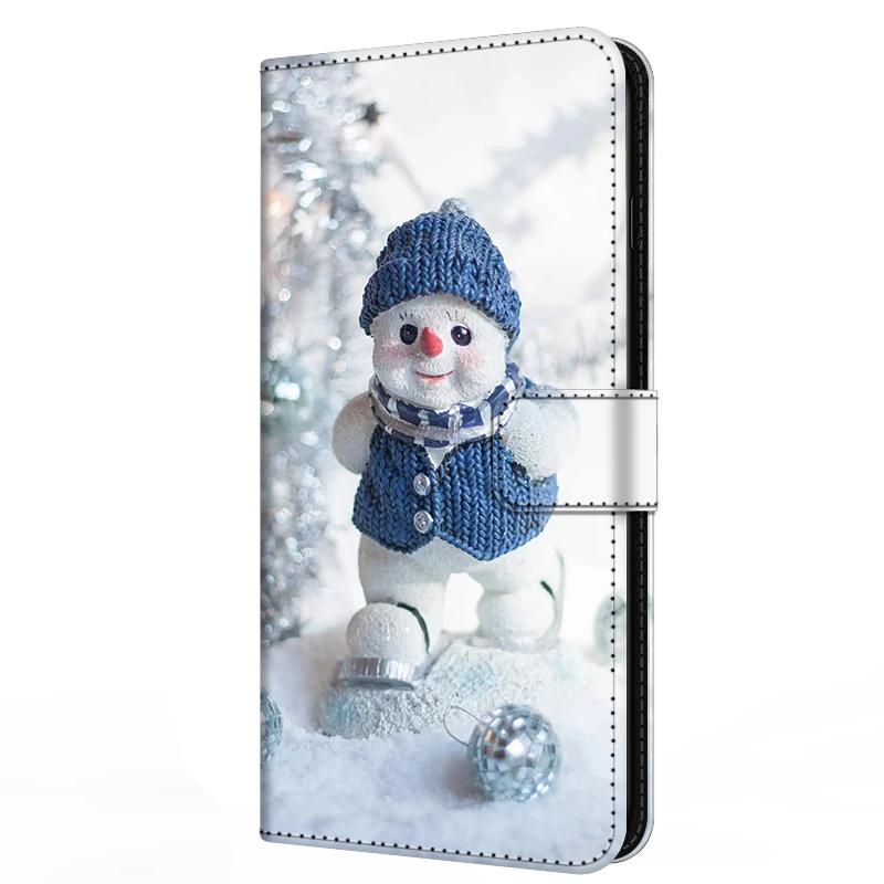 Wallet For Oneplus Ace 6 Flip Stand Book Phone Cover Magnetic Leather Case Cartoon Anime Merry Christmas Capa Oneplus Ace6 5G