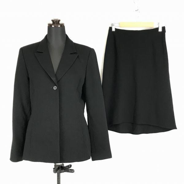 COMME CA ISM Suit Set Up Skirt Suit/Women’s Size M/Black/Half Lined