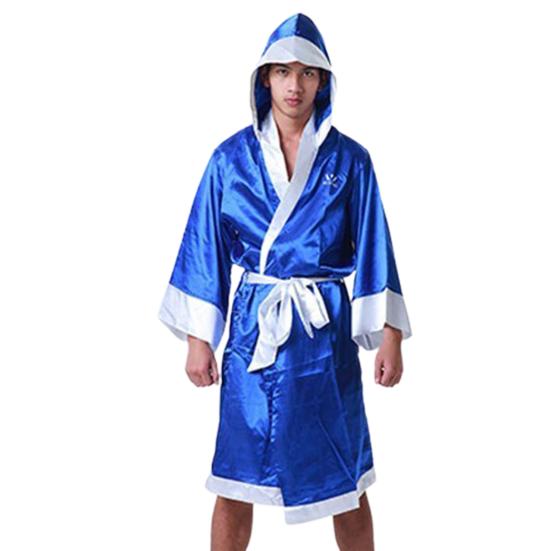 Мужской халат с длинным рукавом и поясом для соревнований и тренировок по муай-тай боксу