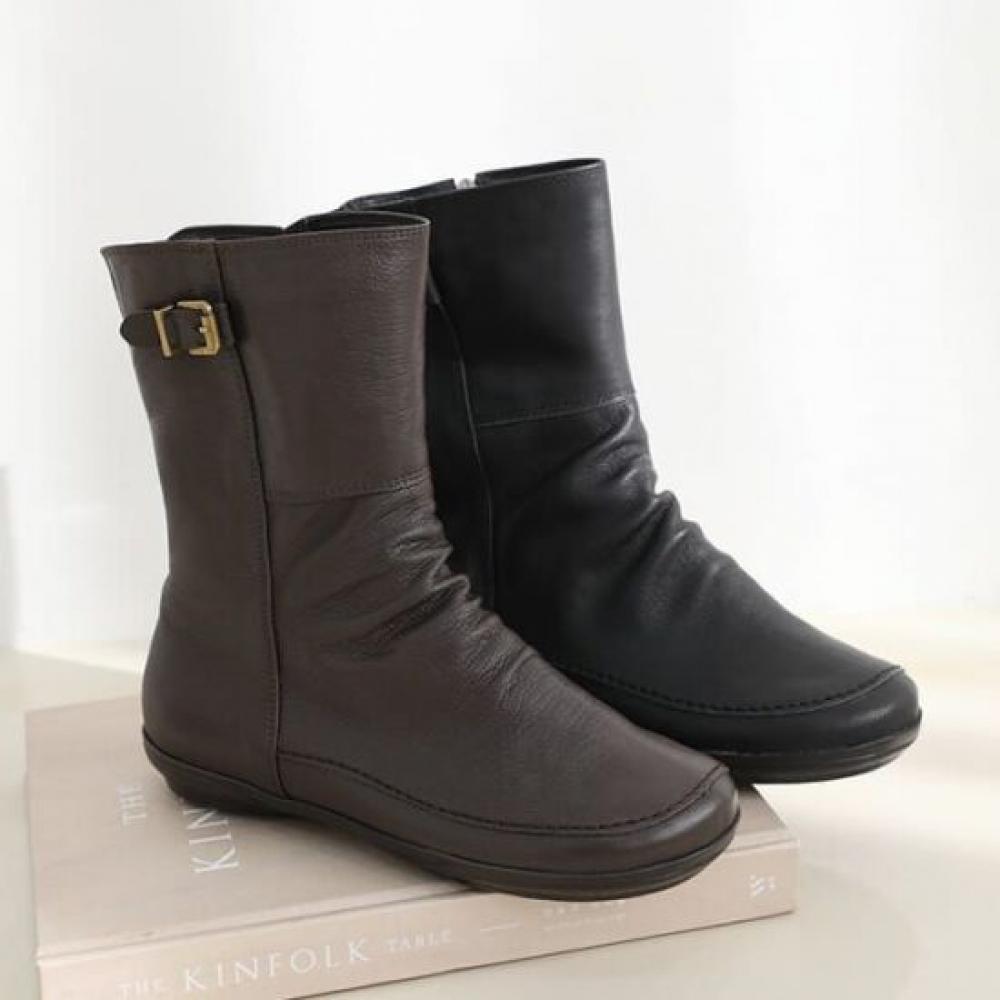 JiSyu Women S lambSkin Fur Lined Lo Hi Mid bootS