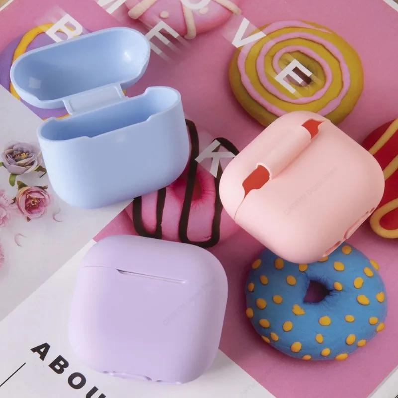 Новый Чехол Для Для Airpods 4 Чехол Силиконовые Защитные Чехлы Для Airpods 3 2-го Поколения Fundas Беспроводные Наушники Аксессуар