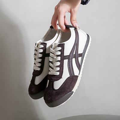 Европейские туфли для легкой доски Station, женские, осень 2024, новые модные, универсальные, для спорта и отдыха, для студентов, с низким верхом, трендовые, маленькие белые туфли