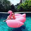 Летний надувной матрас для бассейна Фламинго Уличный для игр на воде Спорт Надувное кресло-шезлонг с ручкой Плавучий матрас