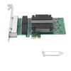 Quad Port PCIe Gigabit Ethernet Adapter 1001000Mbps Plug and Play PCI Express Network LAN Card for