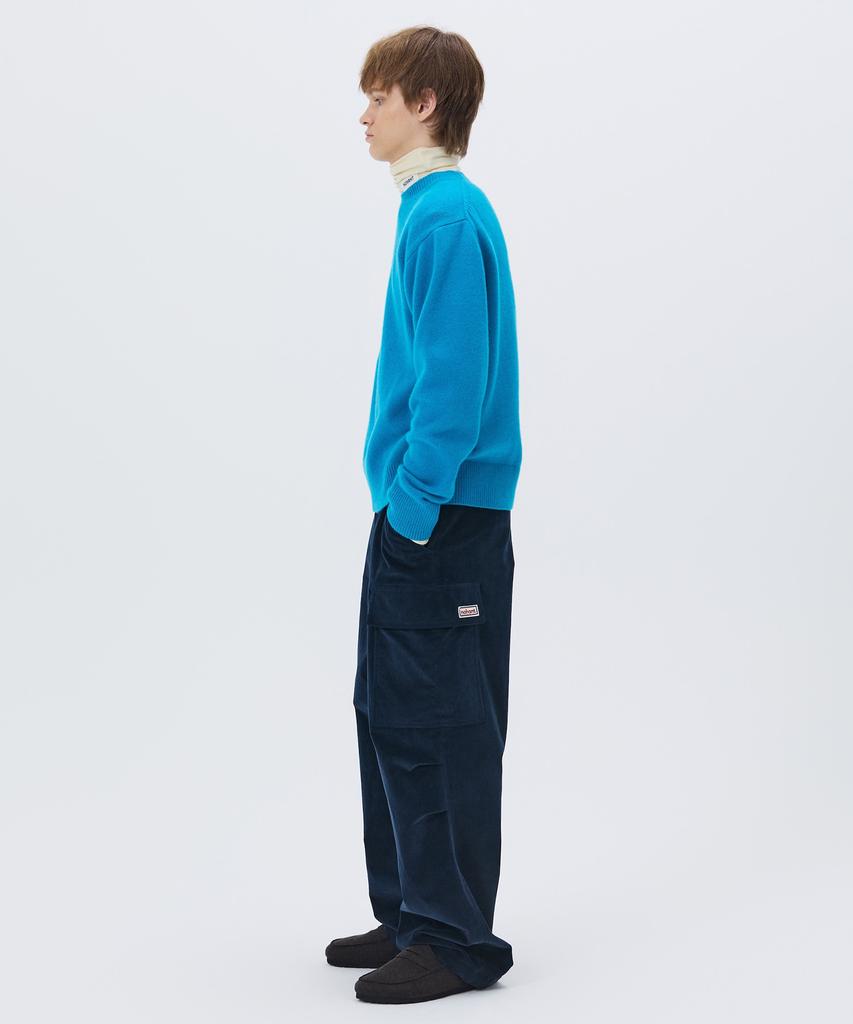 NOHANT Essential Cashmere Knit Sweater Blue