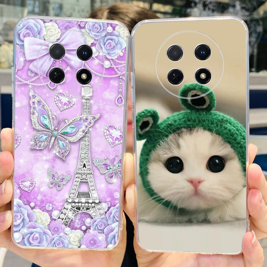 For Huawei Nova Y91 Case STG-LX1 STG-LX2 Cute Fashion Painted Cover Soft Slim Phone Case For Huawei Nova Y91 Y 91 NovaY91 Bumper