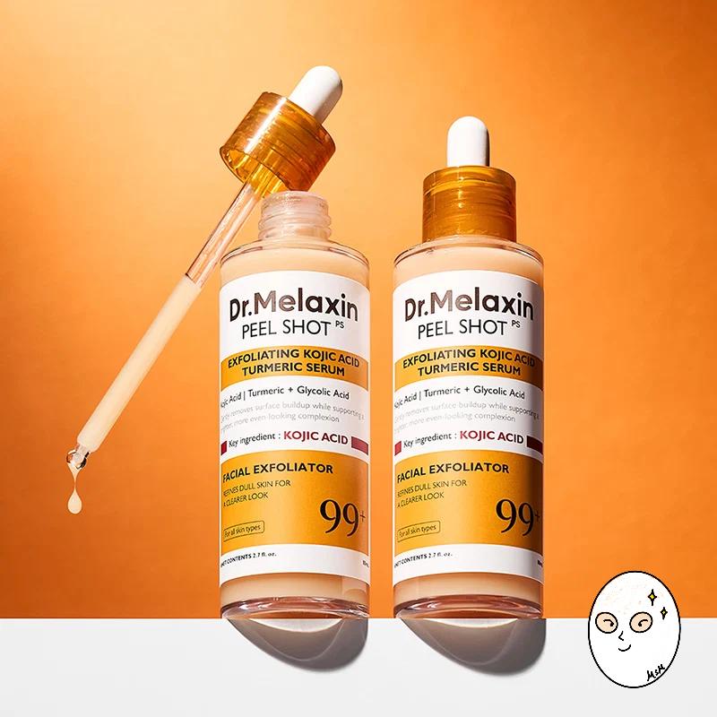 Dr.Melaxin Peel Shot Exfoliating Kojic Acid Turmeric Serum 80ml