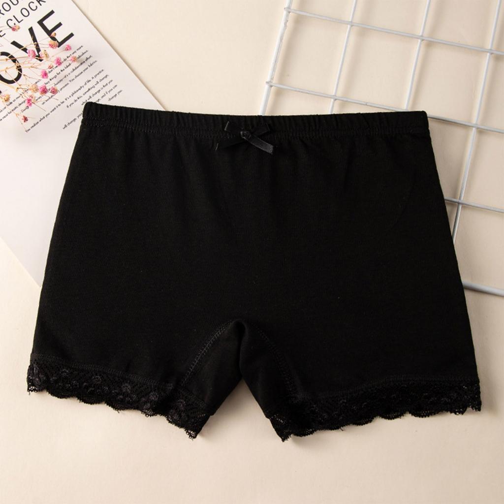 Летние защитные брюки с тремя точками для девочек, нижнее белье, леггинсы