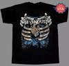 Редкий Подарок для Фаната Группы Sevendust Черная Унисекс Футболка S-2345XL