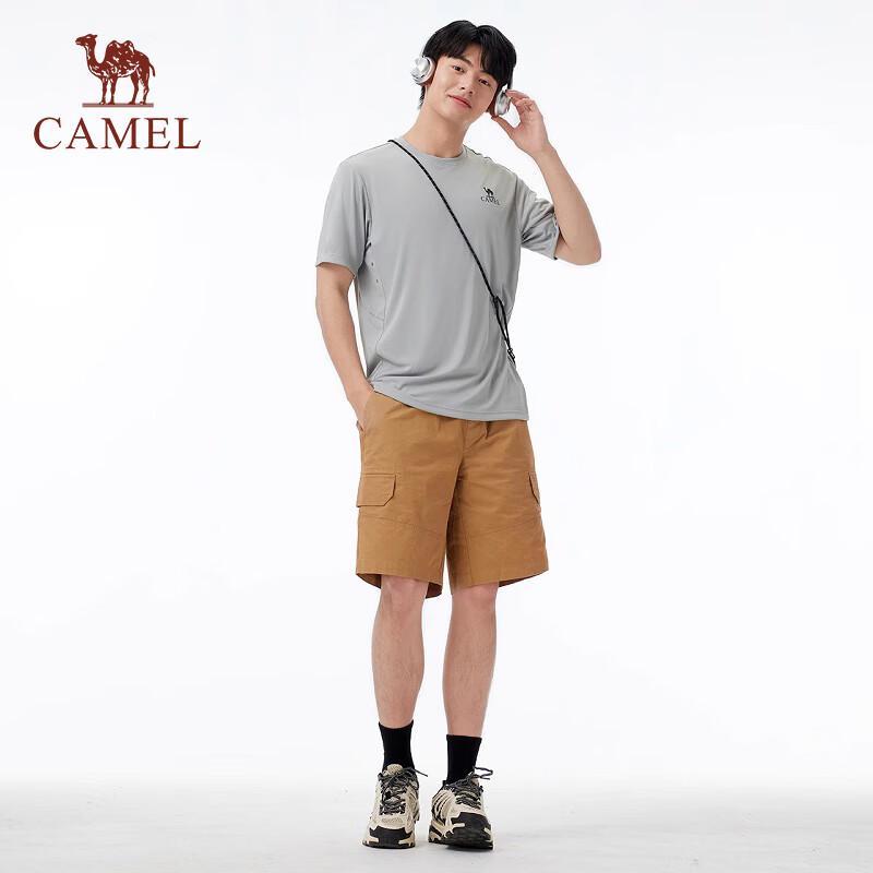 Camel Уличная быстросохнущая футболка с защитой от складок