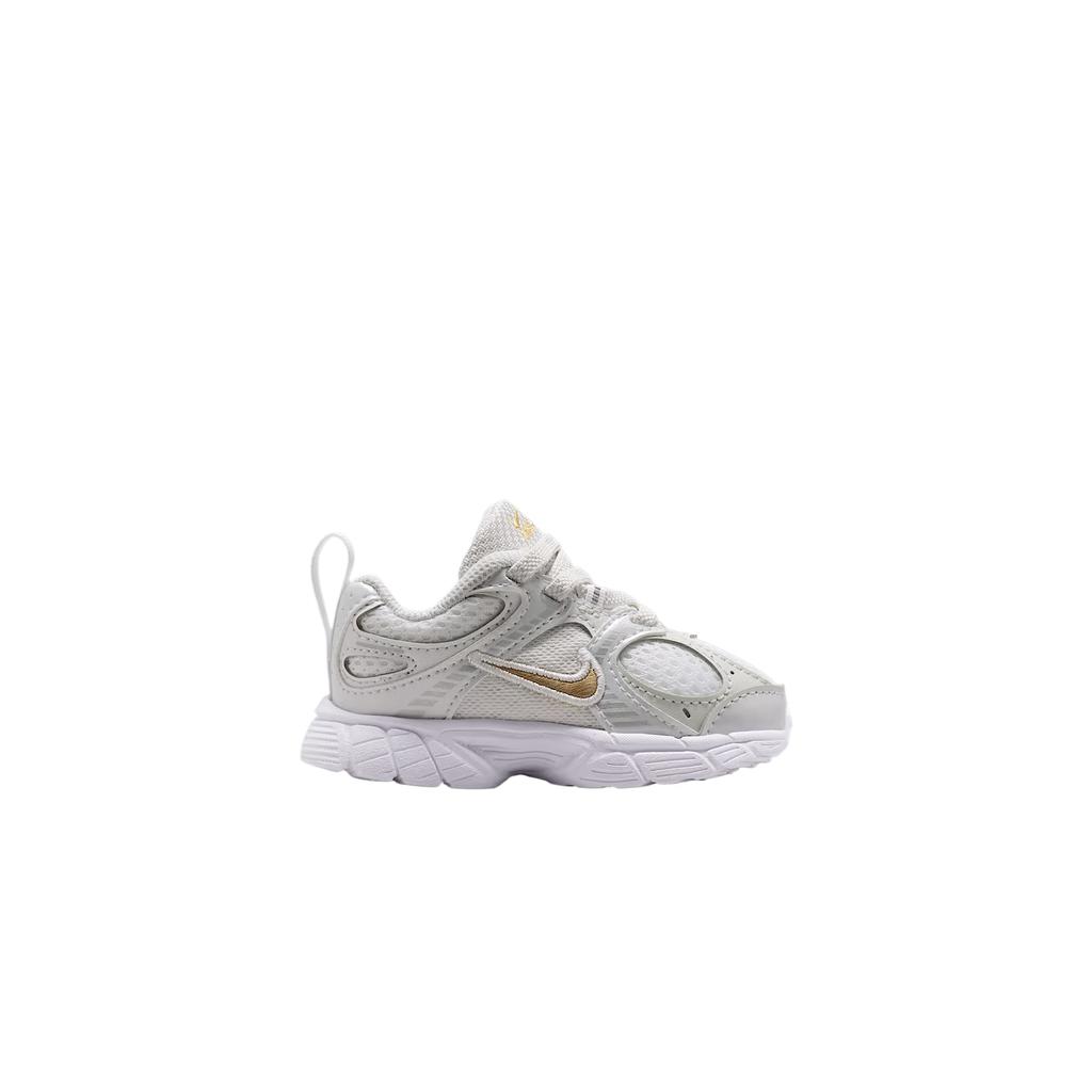 Nike V5 RNR TD Белые Металлик Золото Детские Кроссовки HQ6413104