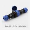 WEIPU SP1310+SP1311 IP68 Waterproof Connector with Multiple Pins for Aerial Mating