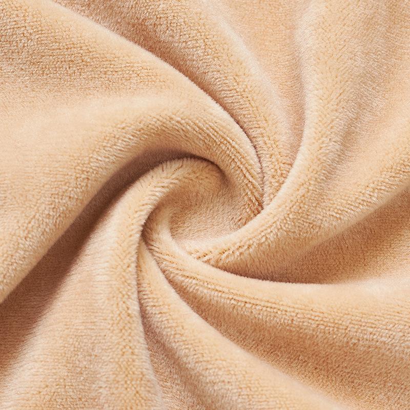 Velvet Thermal Underwear Women Double Layer Winter Warm Vest Tops Intimates Elastic V Neck Sexy Lace Thermal Vest